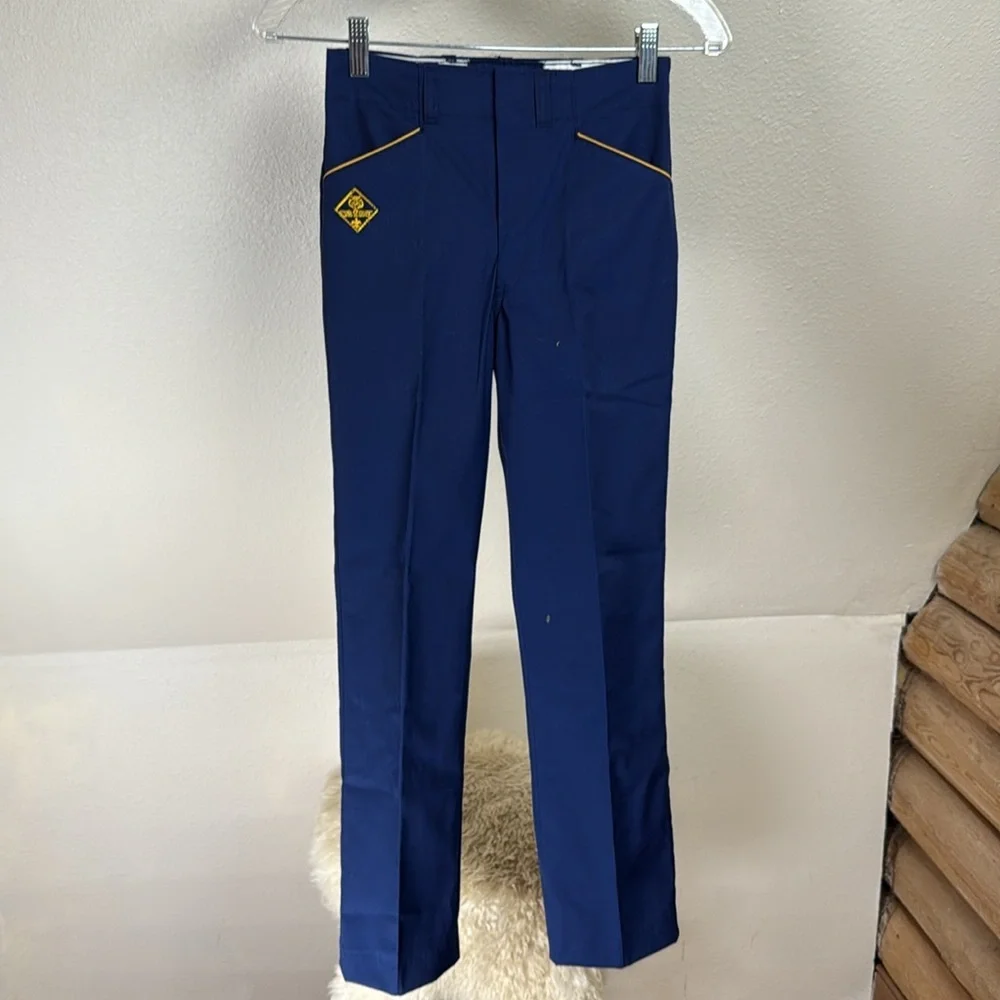Boy Scouts of America Cub Scout Blue Uniform Shirt and Pants. Size Medium